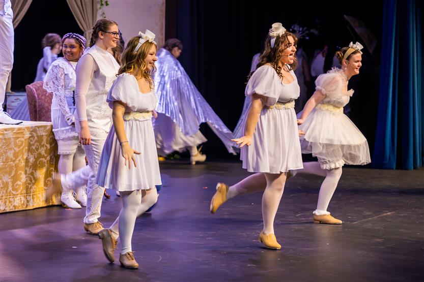 Centennial High students perform onstage